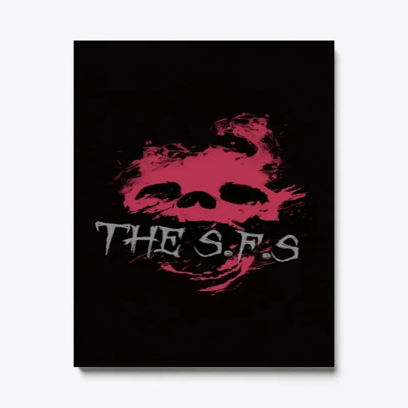 The S.F.S "Red Logo"  Canvas Print