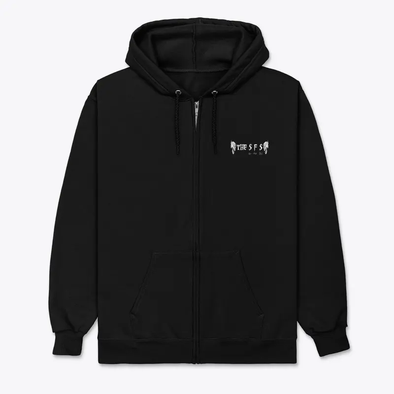 Skull Face Seal Zip Up Hoodie V2